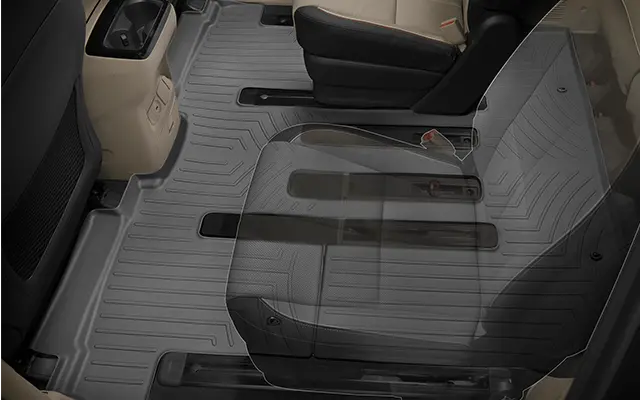 Kia Weathertech Floor Liner - 2Nd & 3Rd Row - Sedona 2015-2020 (8-Seater) 9999768A902 1