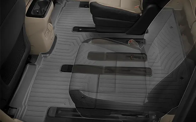 Kia Weathertech Floor Liner - 2Nd & 3Rd Row - Sedona 2015-2020 (Sxl/Sxl+ 7 Seater) 9999768A903 1