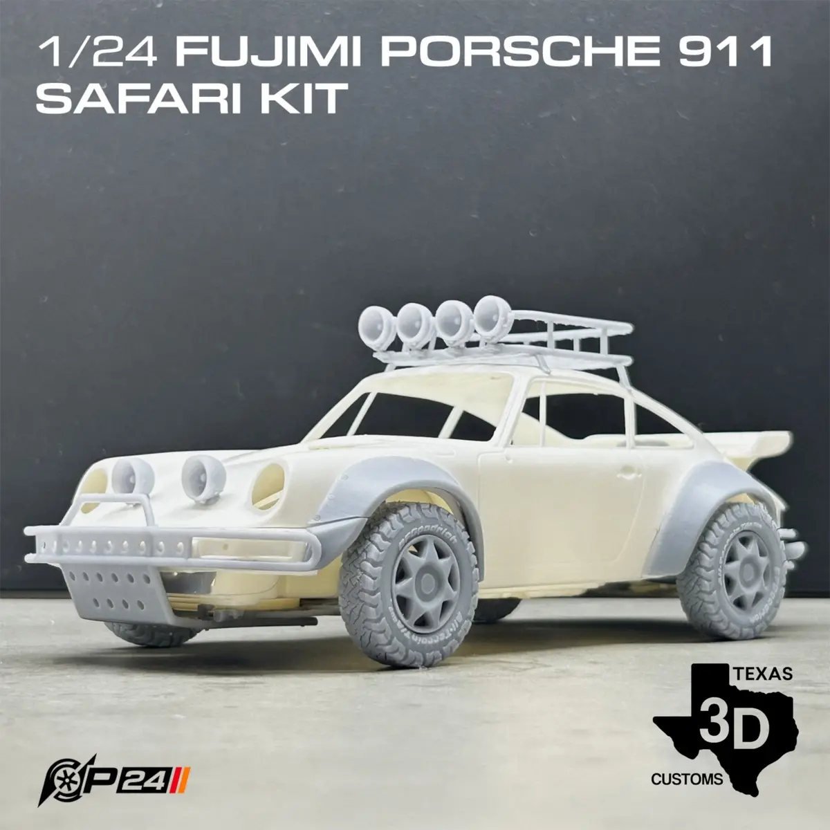 1/24 Fujimi Porsche 911 Safari Kit 1
