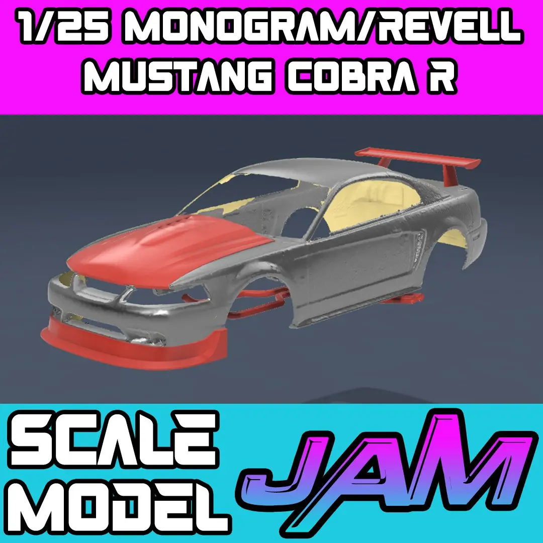 1/25 Revell 2000 Cobra R Trans Kit 1