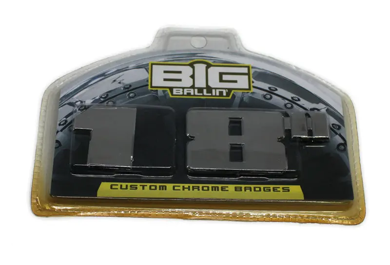 Big Ballin 18" Custom Chrome Badge 1
