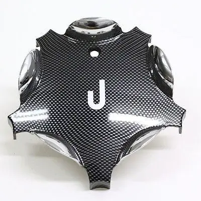 Niche Wheel Chrome Carbon Fiber Center Cap 10558 New 1