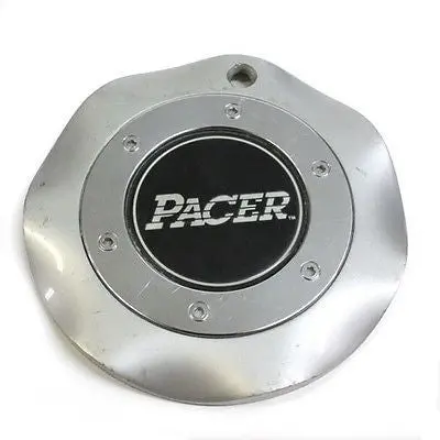 Pacer Limited Vision Image Wheel Center Cap C0409-4 Silver Used 1