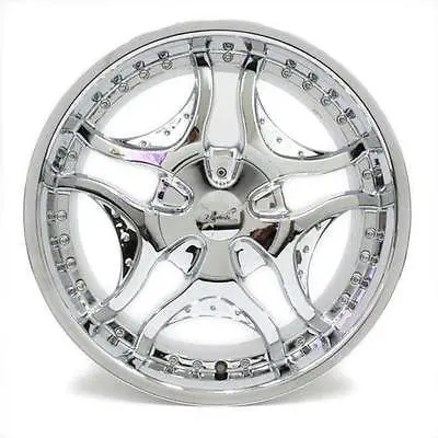 20" Hipnotic Daze Chrome Wheel 20X8.5 1