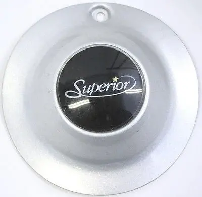 Streetwear Superior Icw Center Cap Tribar 70 Series Silver 1