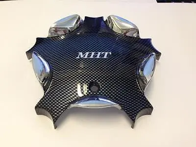 Mht Wheel Center Cap Chrome Carbon Fiber Fwd # 10413 1