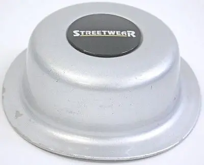 Streetwear Superior Icw Center Cap Tribar 70 Series 16X8 Silver 1