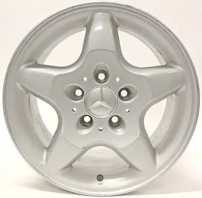 16" Mercedes Benz Ml320 Ml430 1998 1999 2000 2001 Wheel Oem 65184 Silver 1