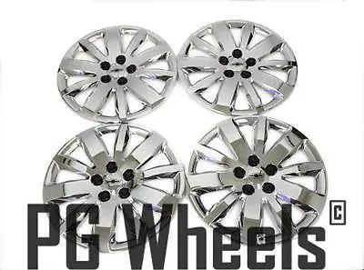 16" Wheels Chevy Cruze 2011 Chrome Hub Caps New Set (4) 1