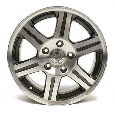 17" Chrysler Pacifica 2005 2006 Wheel Oem 2346 Machined Face Charcoal 1