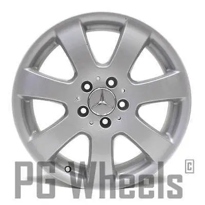 17" Mercedes Benz Ml350 Ml320 R350 2006 2007 Wheel Oem 65366 Silver 1