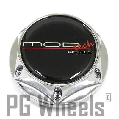 Mod Tech Wheels Chrome Center Cap #005 Fwd New 1