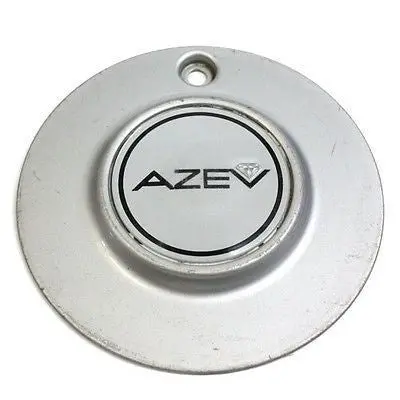 Azev Wheel Silver Center Cap Used 1
