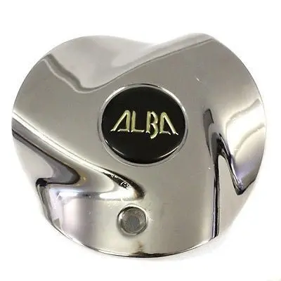 Alba Mangels Wheels Center Cap Pdac7906 Chrome Used 15" Rim 1