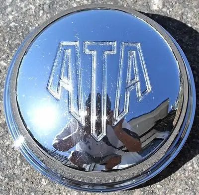 Ata Wheel Center Cap Alba Wheel Chrome #Dm60 New 1