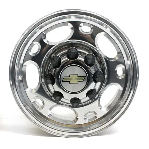 16" Wheel Chevy Gmc Sierra Avalanche 06 07 08 09 10 Oem 5079 Polished 1