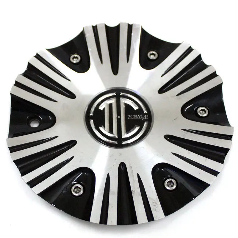2 Crave Wheel Center Cap # N12-B1 # Pd-Capsx-91028-Al Used 1