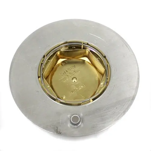 Prime Wheel 2 Piece Center Cap Rines De Lujo Pena Polish Gold Hex Nut 15X8 15X10 2