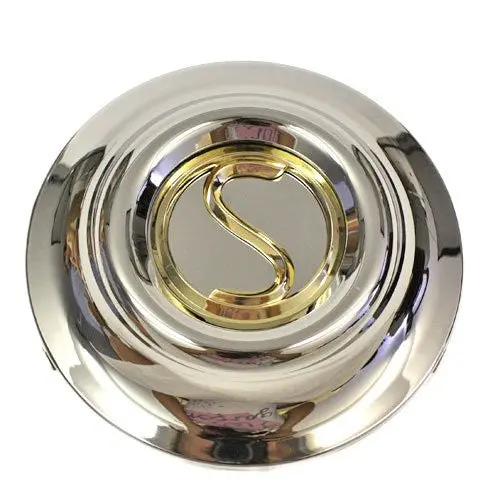 Prime Superior Icw American Racing Wheels Center Cap Chrome Gold 1