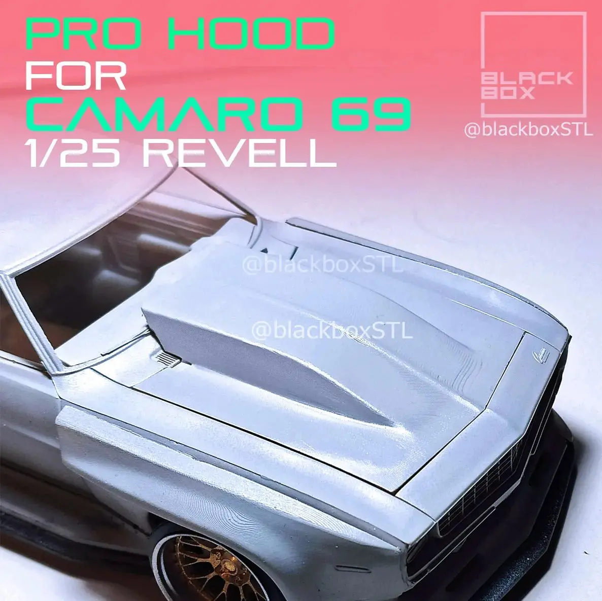 69 Camaro Cowl Hood 1