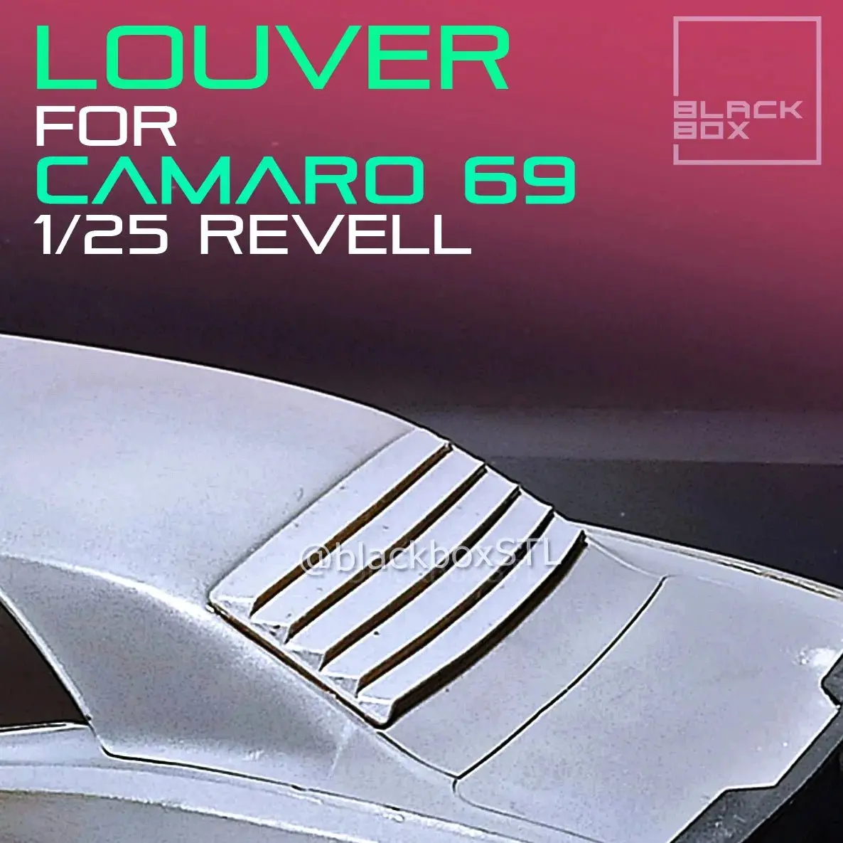 69 Camaro Rear Window Louvers 1
