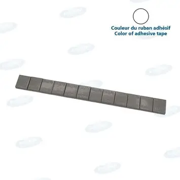 Value Line Pre-Cut Stick-On Wheel Weight Steel 1/4 Oz Box Of 576 Pcs 1