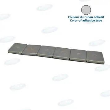 Pre-Cut Stick-On W.W. Steel T-Cw 1 Oz Box Of 90 Pcs 1