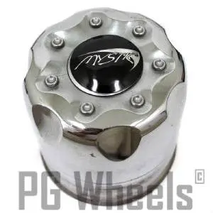 Mystic Chrome Centr Cap Truck Wheels Pacer Mkw Edge 1