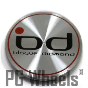 Blaque Diamond Wheel Center Cap # 1038K75 New Broken Tab 1