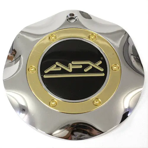 Afx Wheel Center Cap Chrome Gold W1857 1