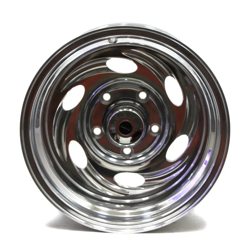 16X10 American Eagle Alloy Polished Wheels Ford Bronco Jeep Cj5 (4) 1