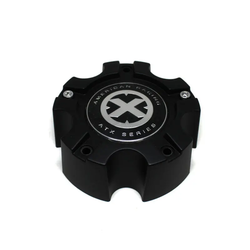 American Racing Center Cap Atx Series Black New 377B140-5H Truck 1