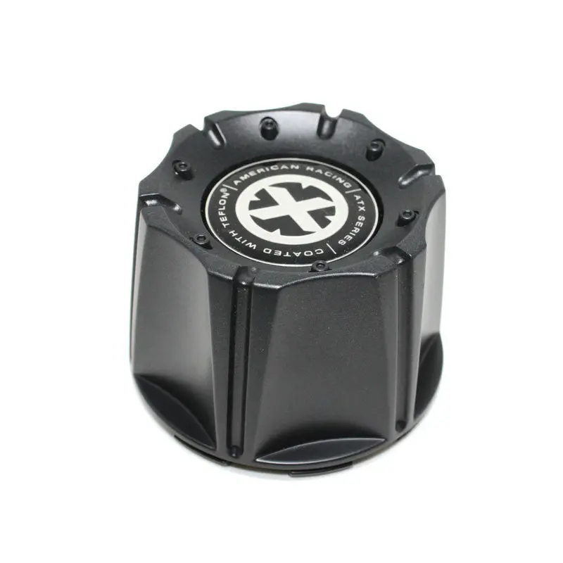 American Racing Atx Series Wheel Center Cap Black Teflon Truck 1