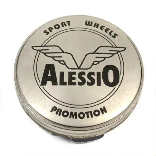 Alessio Wheel Center  Cap Chrome #5 Used 1