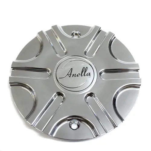 Anella Wheels Center Cap Big 6 Chrome #C165 New 1