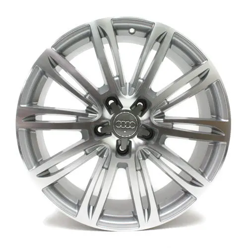 20" Audi Q7 2007 2008 2009 2010 2011 2012 2013 Machine Silver Wheel 20X9 1