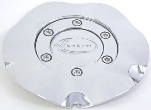 Zenetti Design Wheel Chrome Center Cap Ftk C411 Used 1
