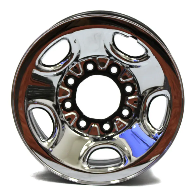 16" Steel Wheel Chevy 2500 3500 Gmc Chrome Clad Oem 5075 1999-2010 16X6.5 1