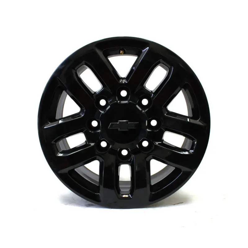 18" Chevy Silverado 2500 3500 2015 2016 2017 Black Wheels Oem 5709 (4) 1