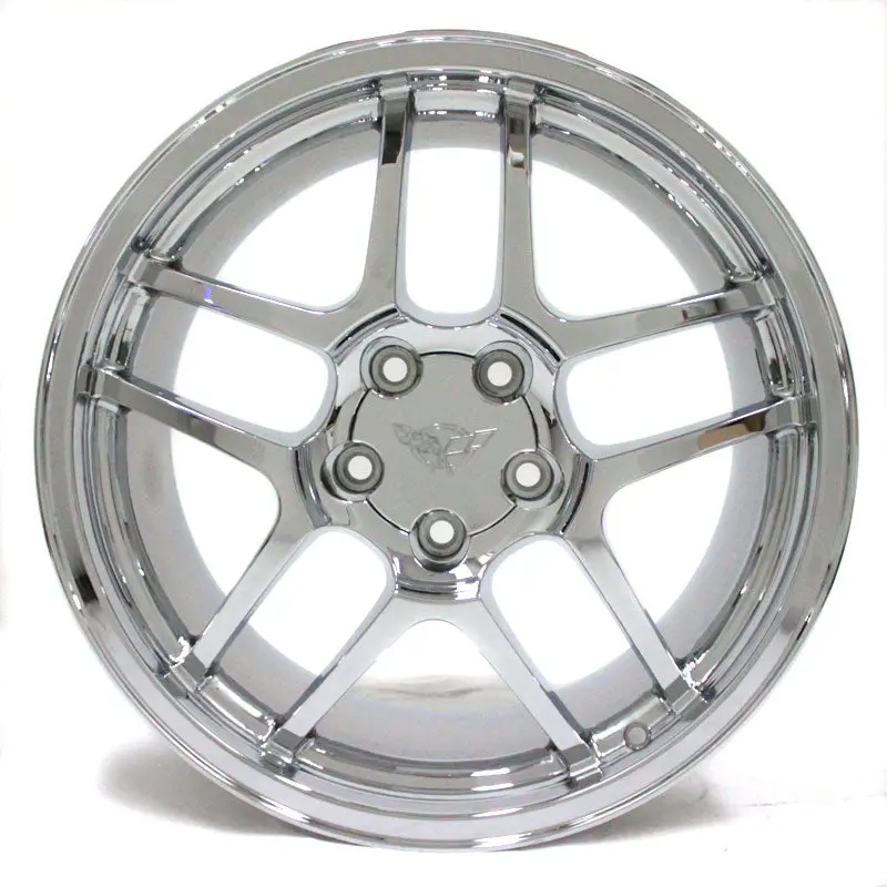 19" Wheel Corvette C5 Z06 2001 2002 2003 2004 Chrome Replica 19X9.5 1