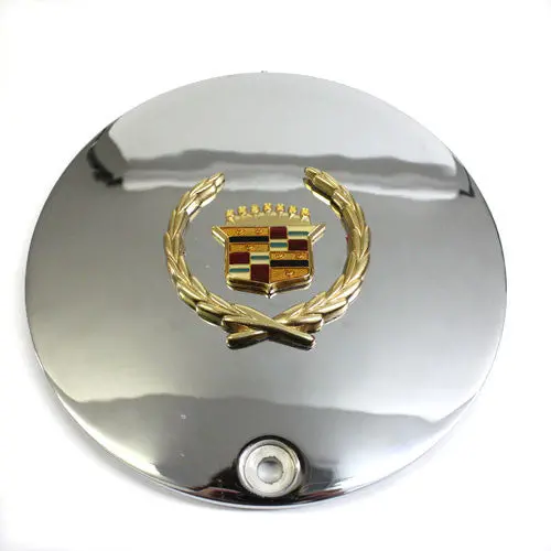 Cadillac Wheel Pro 31 Center Cap Chrome Gold Emblem New 1