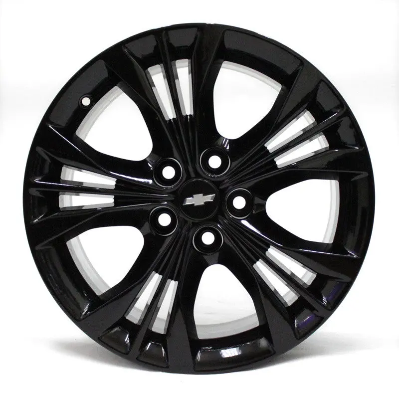 18" Chevy Impala 2014 2015 Wheels Oem 5 Spoke Black (4) 1