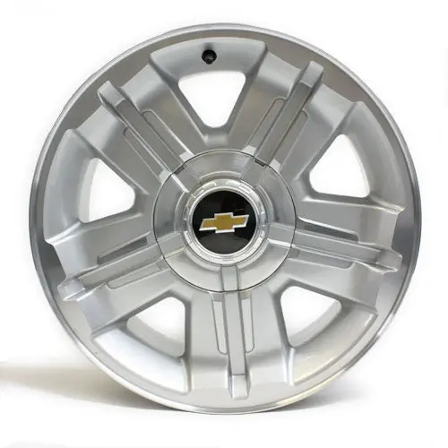 18" Chevy Silverado Tahoe 07 08 09 10 11 12 13 Machined Wheel Factory Oem 5300 1
