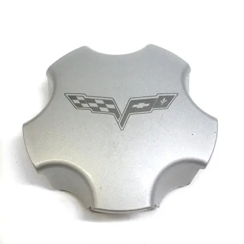 Chevy Corvette 2005 2006 2007 Wheel Center Cap Silver 9594652 1