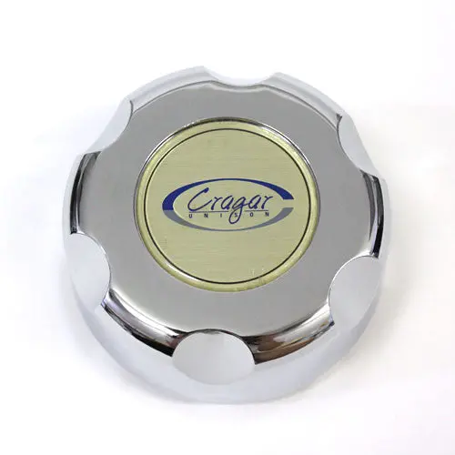 Cragar Wheel Center Cap Chrome Xl-400 New No Emblem 1