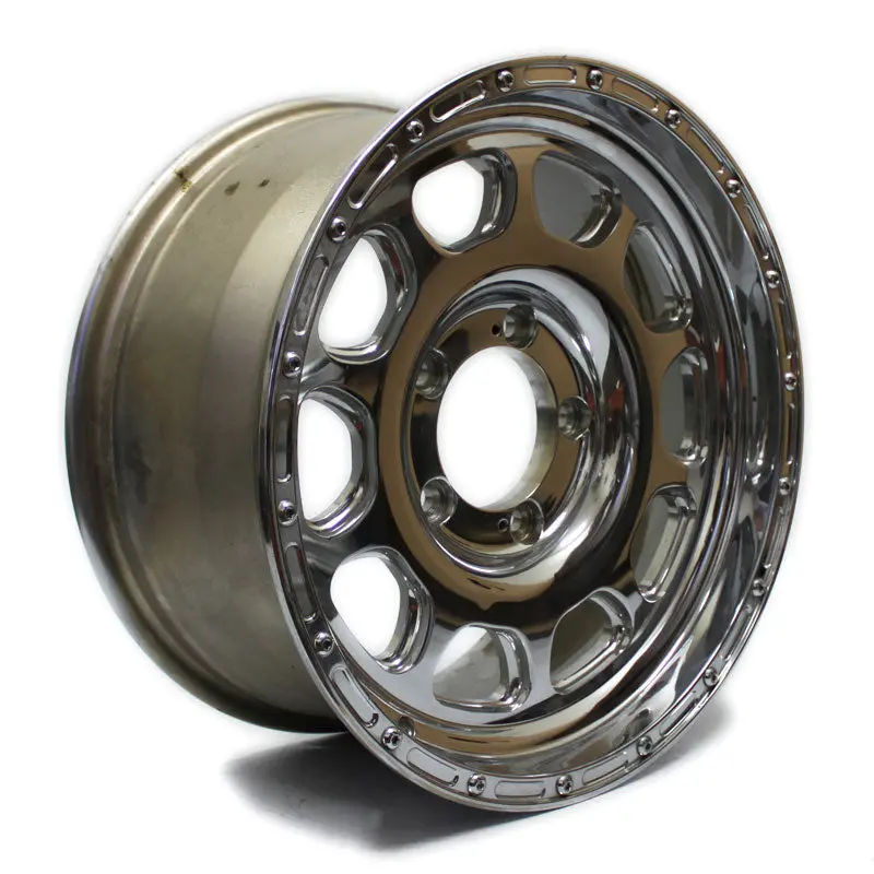 17" Eagle Alloy Wheel Chrome Daytona Style 1959 17X8 1