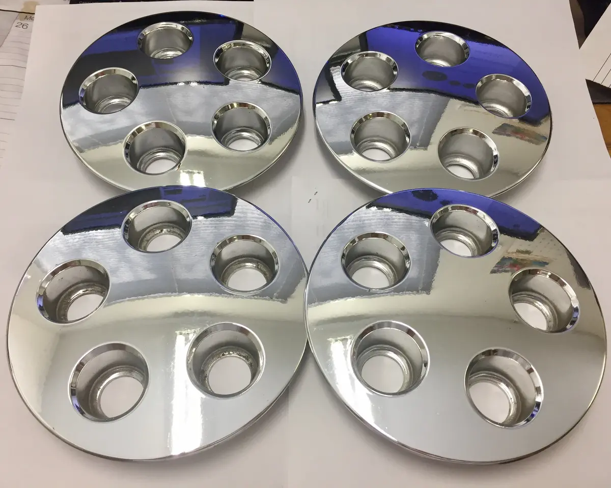 Ford Mustang Taurus Center Caps Oem 5 Lugs F2dc-1A096-Aa 1