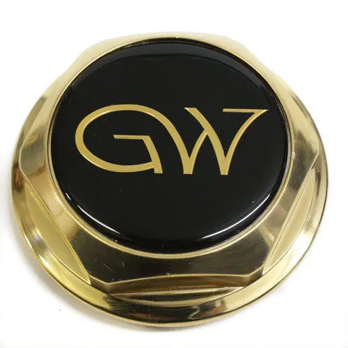 Gw Wheel Gold Hex Nut Center Cap 93 New 1