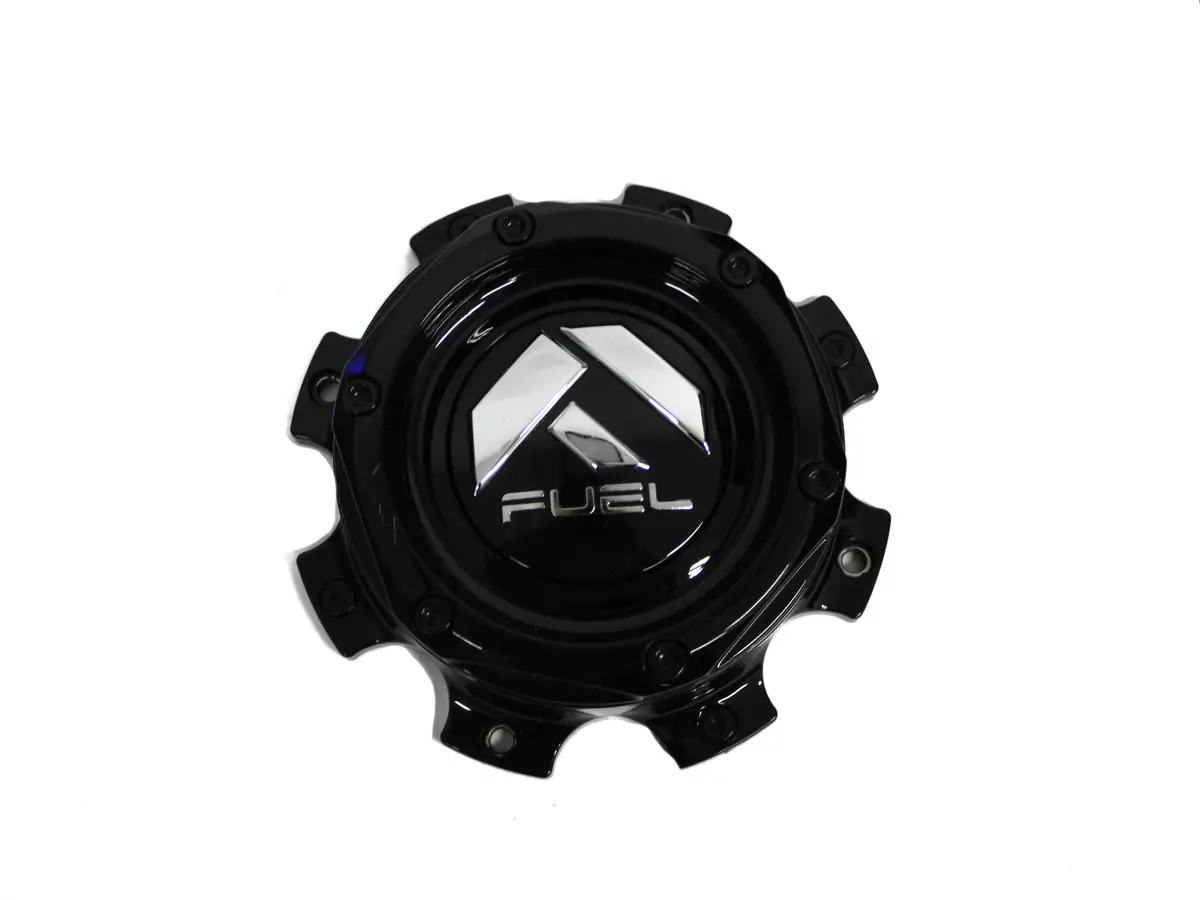 Fuel Wheel Center Cap Black 1004-08Gb New 1