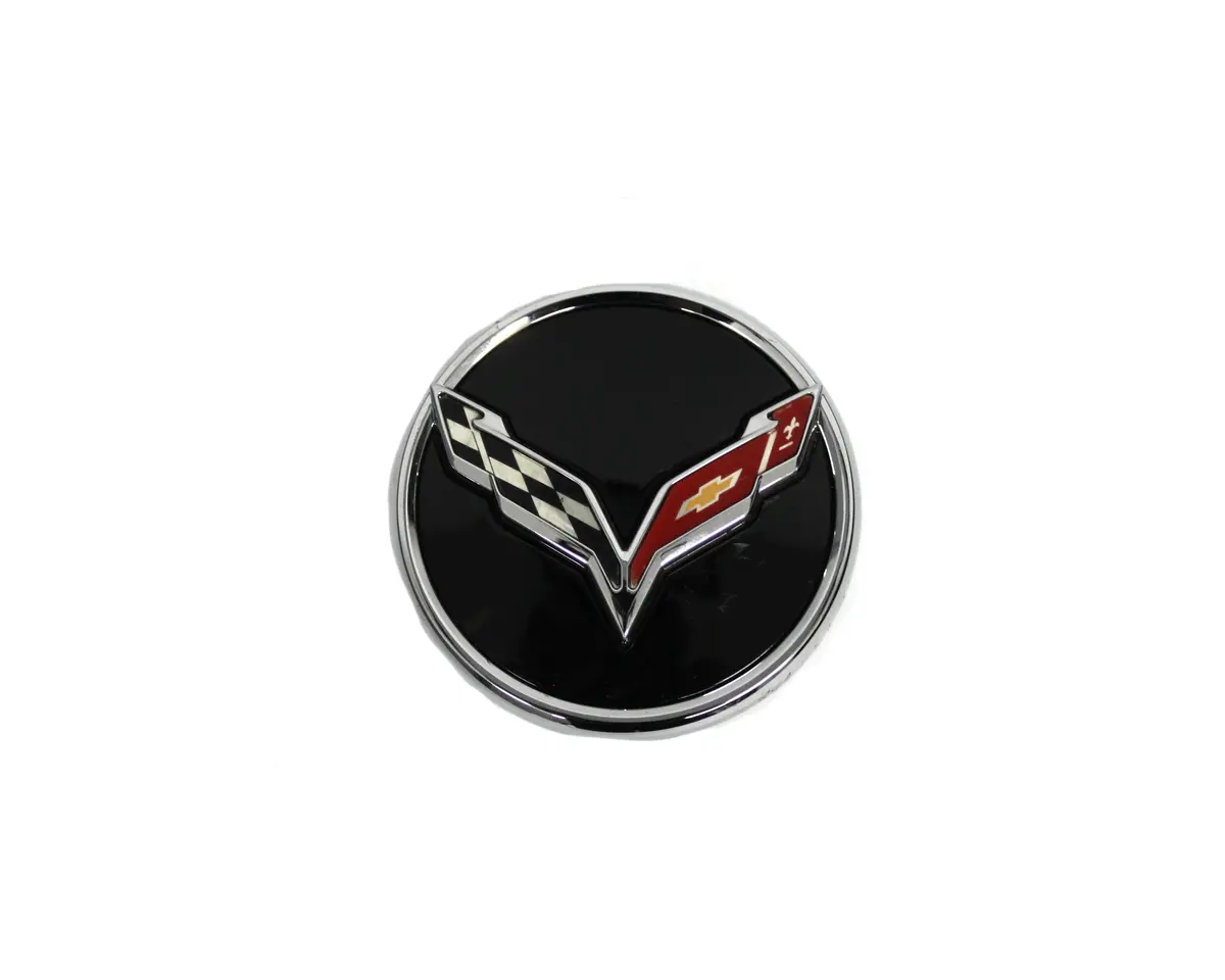 Corvette Wheel Oem Black Center Cap 9595010 Used 1